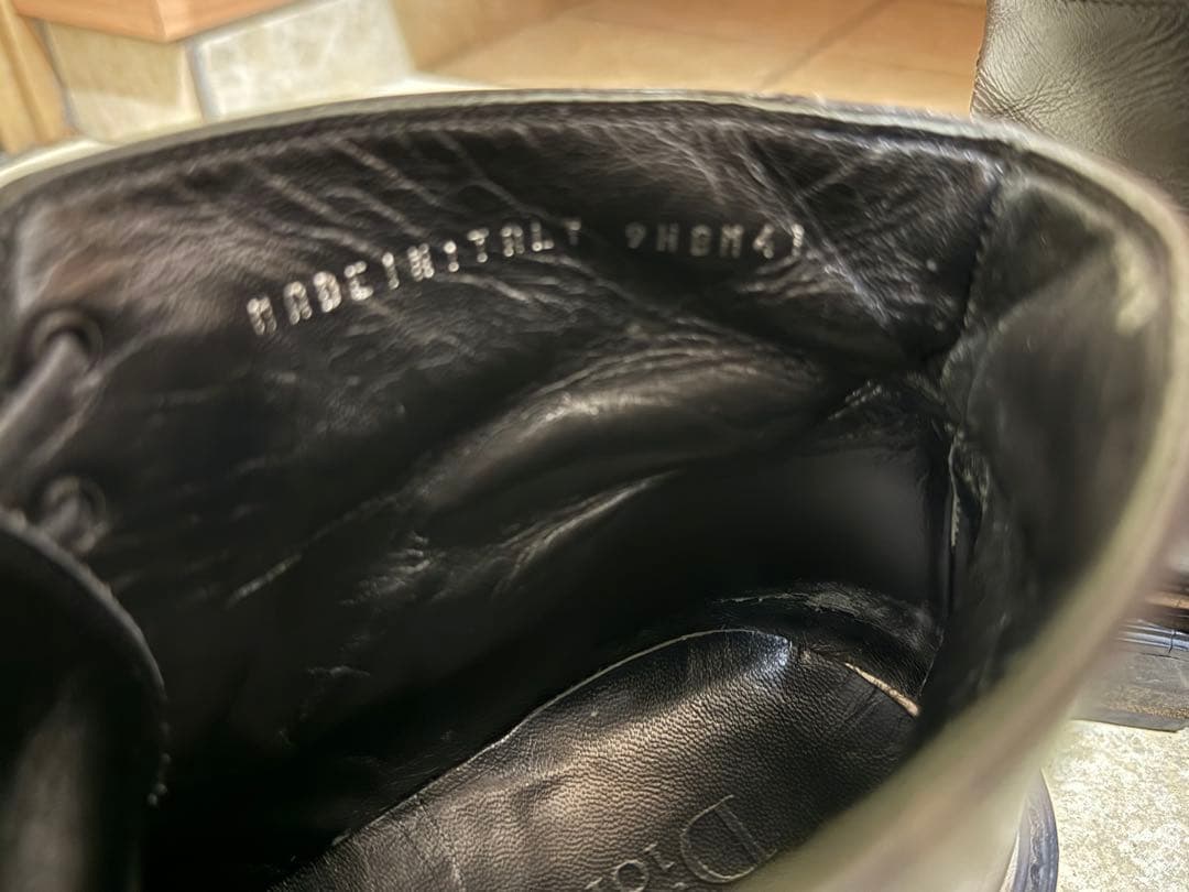 ディオールオム ブーツ