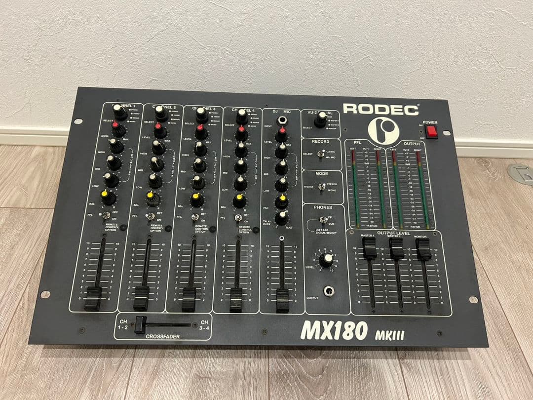 RODEC MX180 MKIII 　ミキサー DJサウンド