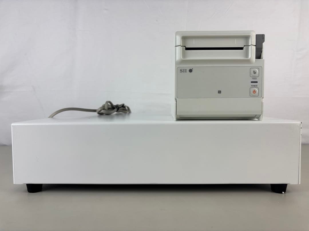 SII レシートプリンター ホワイト 付属品付き