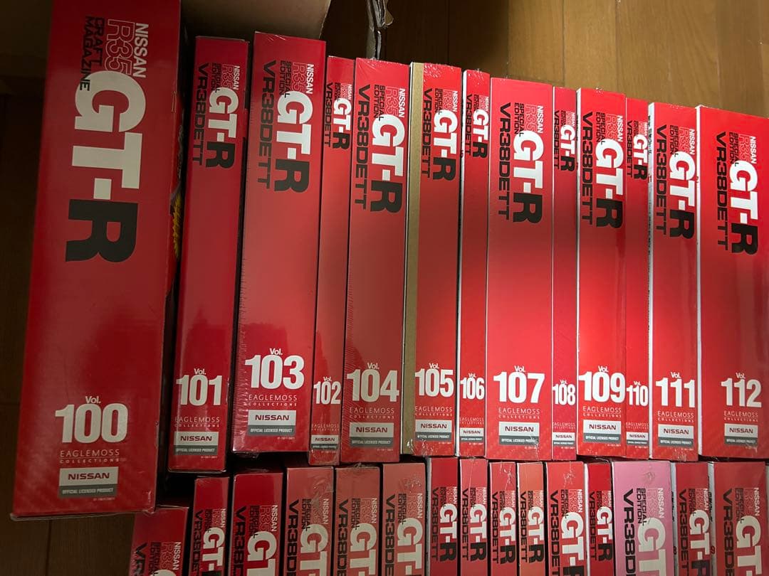 イーグルモス 1/5 VR38DETT R35GT-R 30冊セット