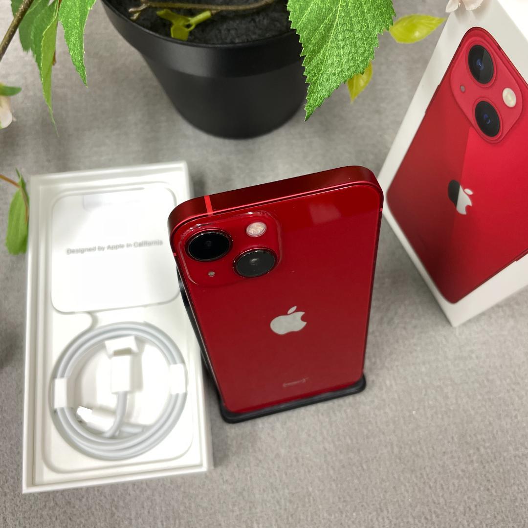 iPhone 13Mini 128Gb レッド 国内版 SIMフリー送料無料