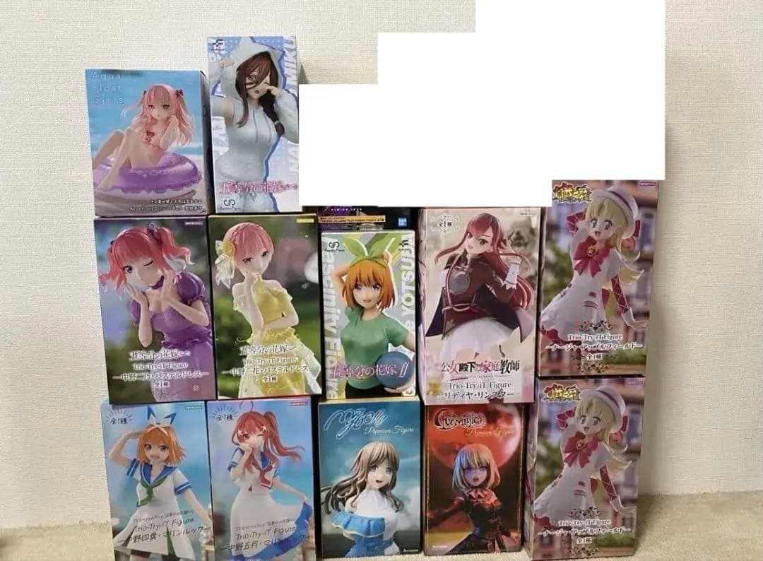 美少女系プライズフィギュア まとめ売り 15個セット