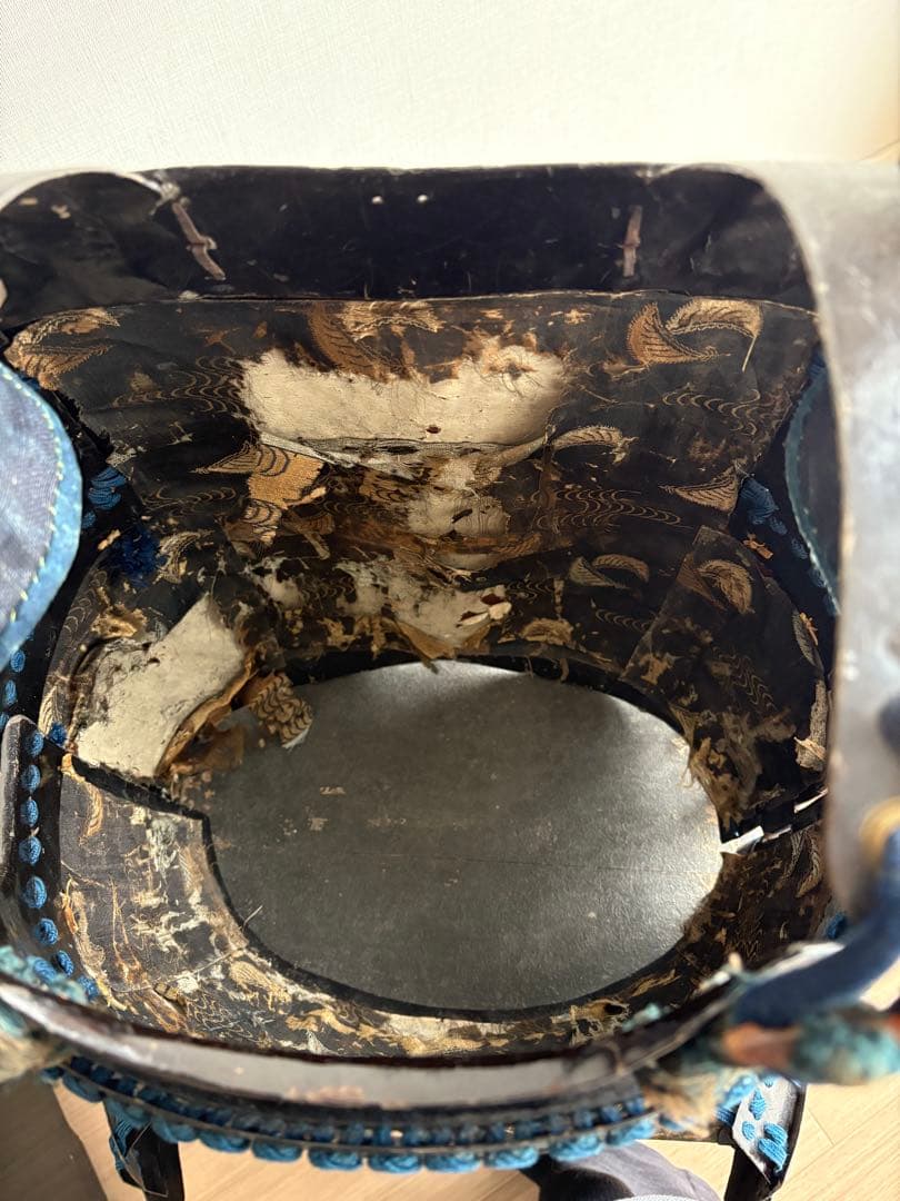 甲冑　等身大　当時物　鎧櫃付き