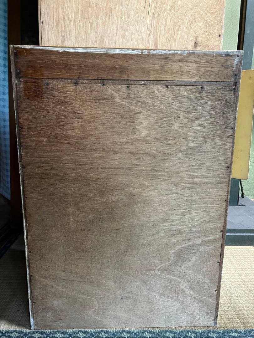 【O-1584】カルテ棚 書類棚 病院 診療所 昭和レトロ アンティーク 古道具