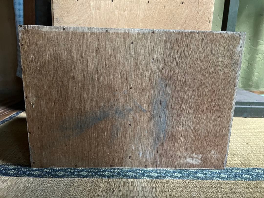 【O-1584】カルテ棚 書類棚 病院 診療所 昭和レトロ アンティーク 古道具