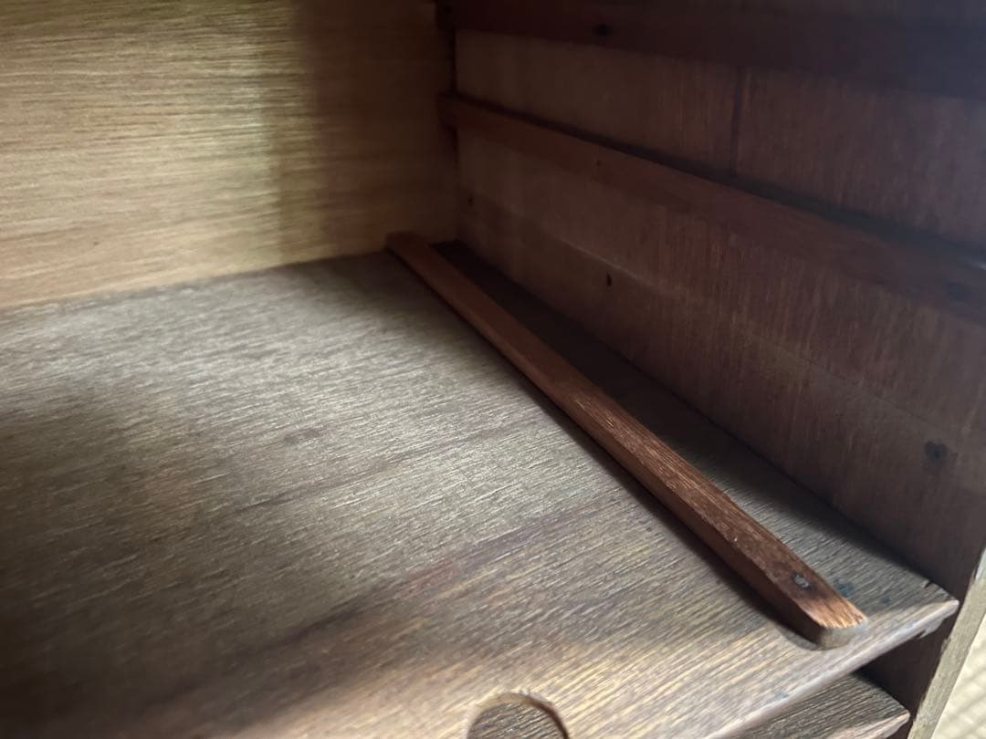 【O-1584】カルテ棚 書類棚 病院 診療所 昭和レトロ アンティーク 古道具