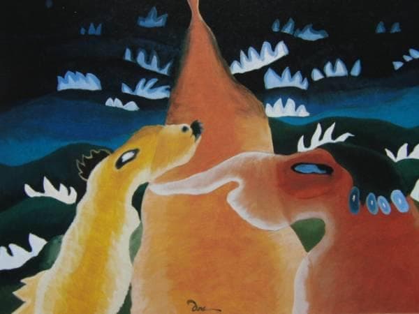 Dove、Lake Afternoon、希少画集画、新品額付