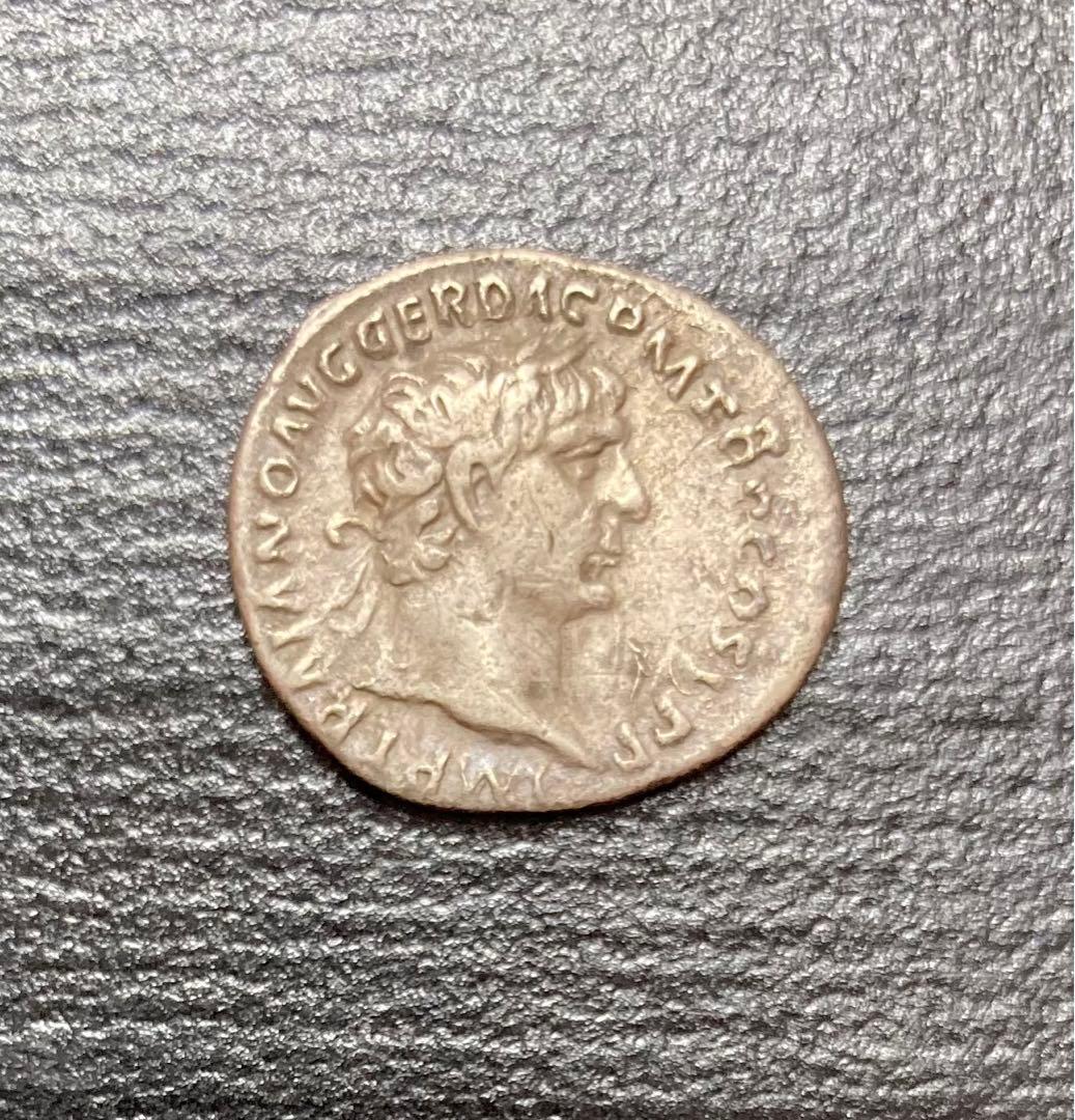 古代ローマ帝国　トラヤヌス　戦勝記念　デナリウス銀貨/ギリシャ　ドラクマ