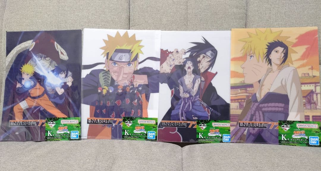 一番くじ　NARUTO 疾風伝　B賞 C賞 ラストワン賞　下位賞おまけ付き