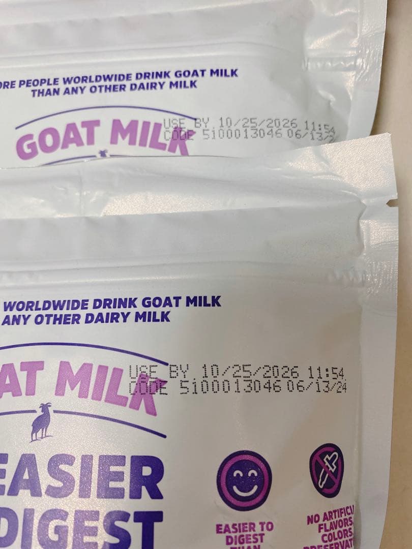 メインバーグゴートミルク　全脂粉ヤギ乳　ヤギミルク　340g ６袋