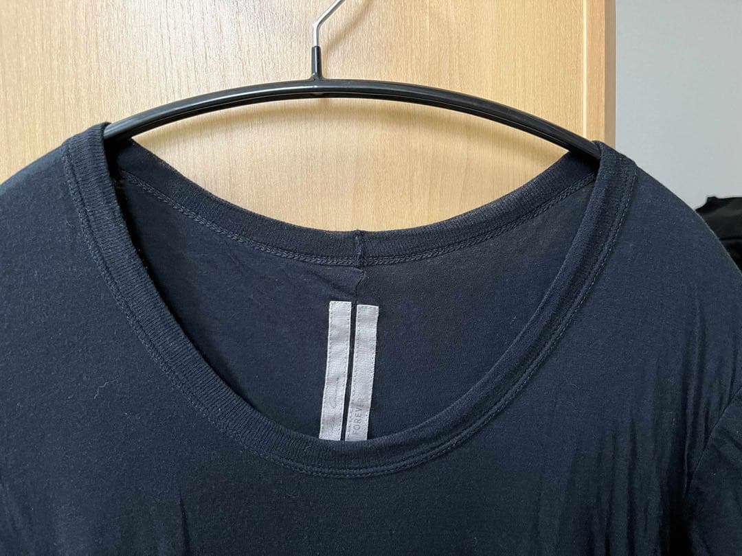 Rick Owensブラック Tシャツ XS