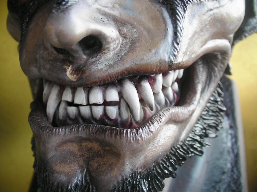 デビルマン　1/1ヘッド　モビーディック　フィギュア　カスタムリペイント　451