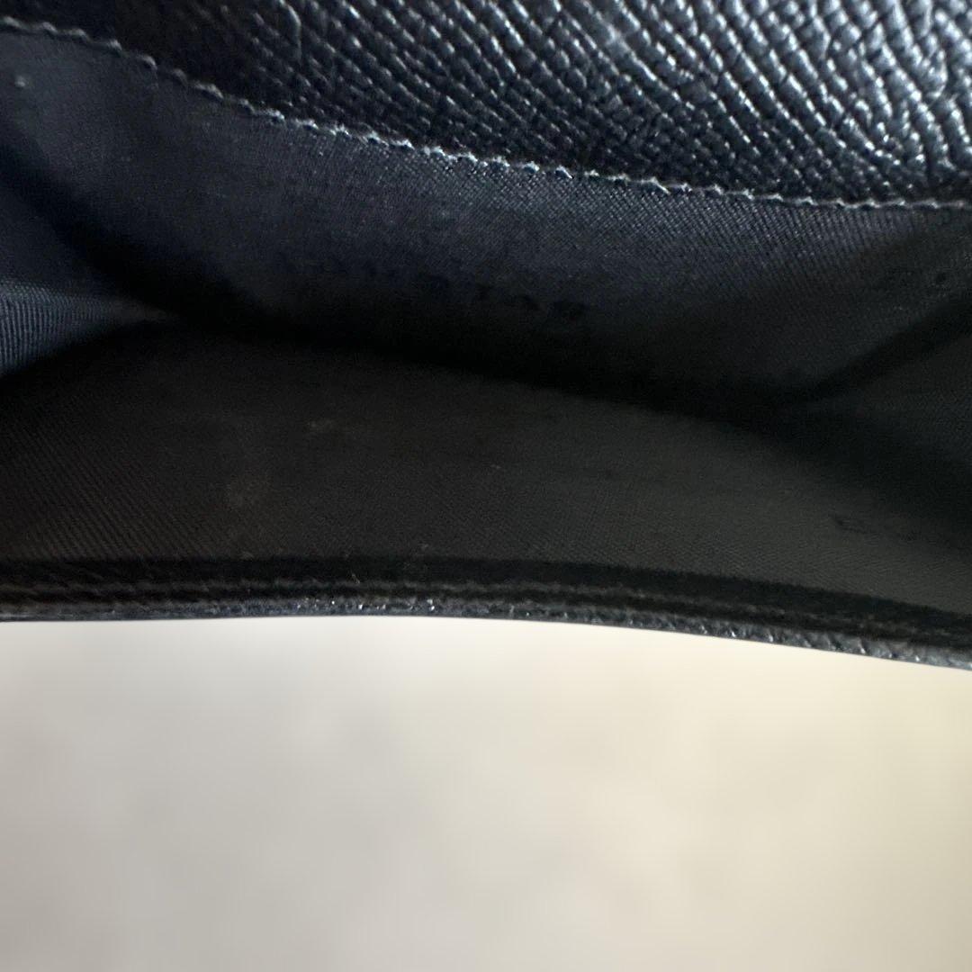 BVLGARI ブラック 二つ折り財布