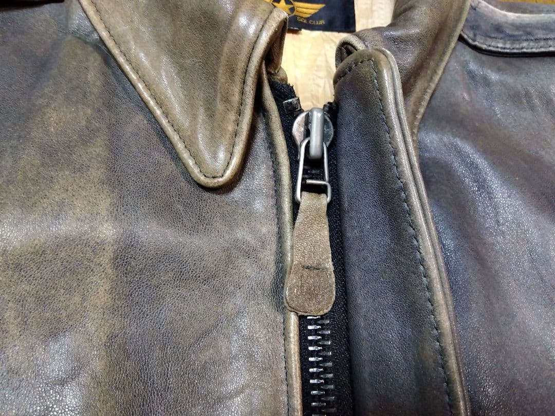 メンズ　本革レザージャケット　Ｌサイズ