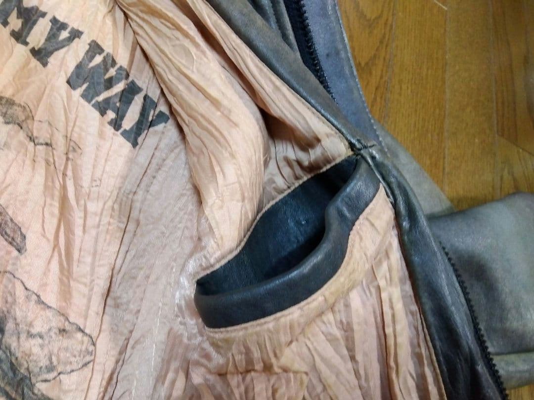 メンズ　本革レザージャケット　Ｌサイズ