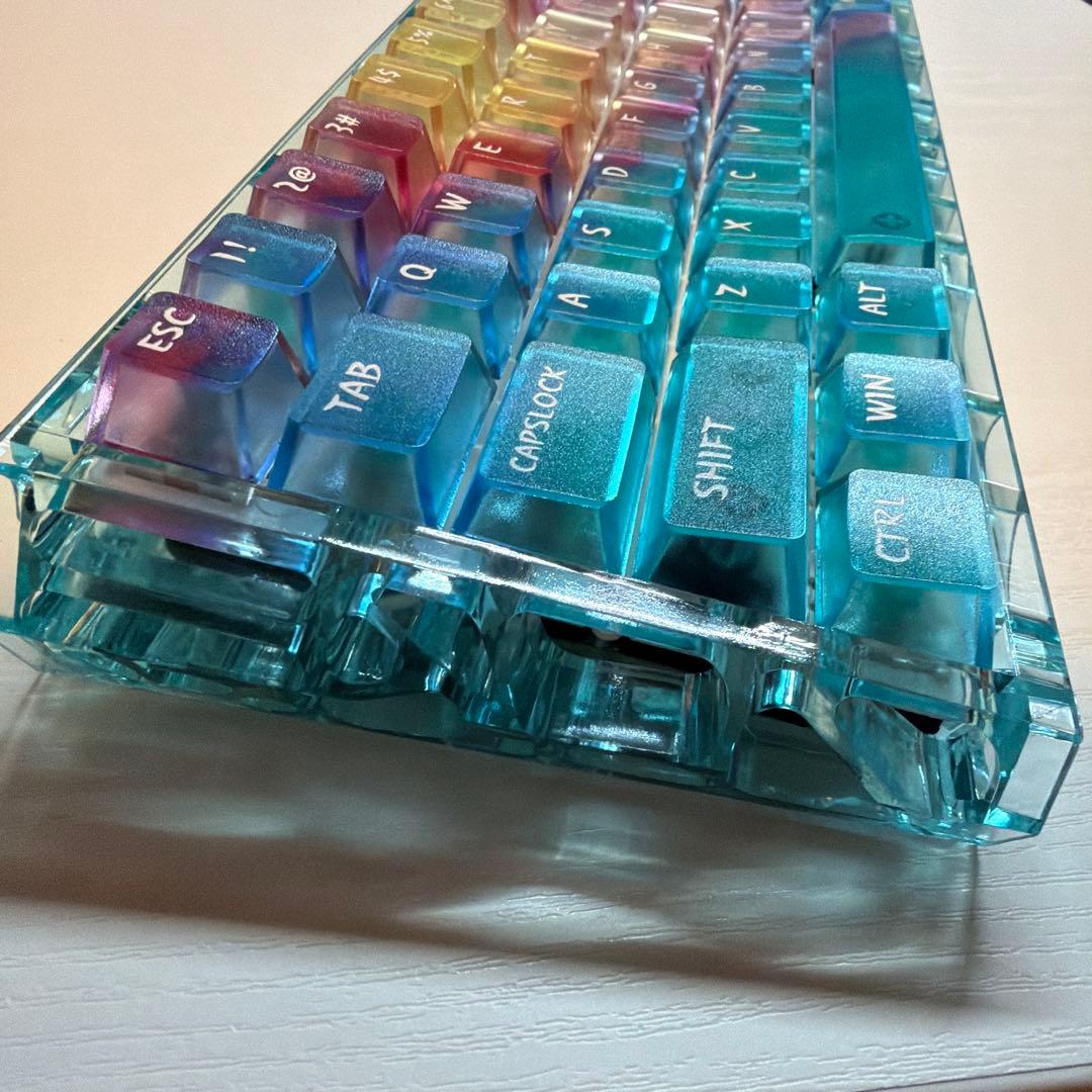 Wooting 60HE+ カスタム キーキャップ ケース