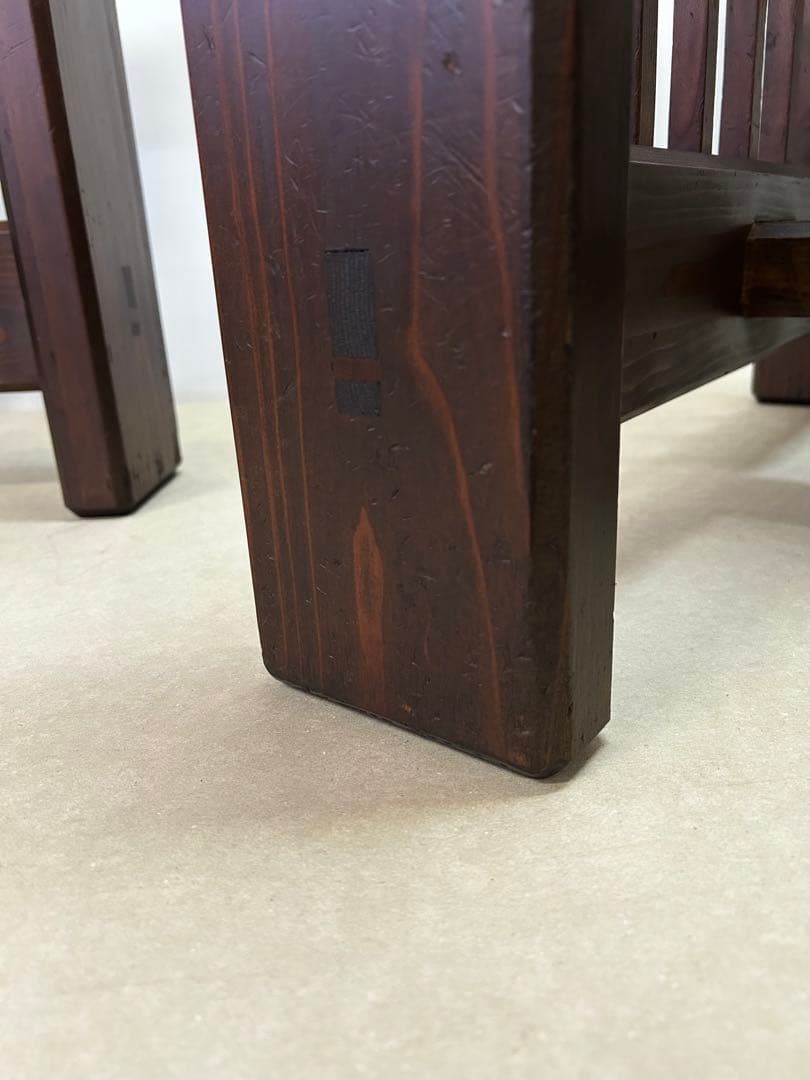 テーブル脚　木製