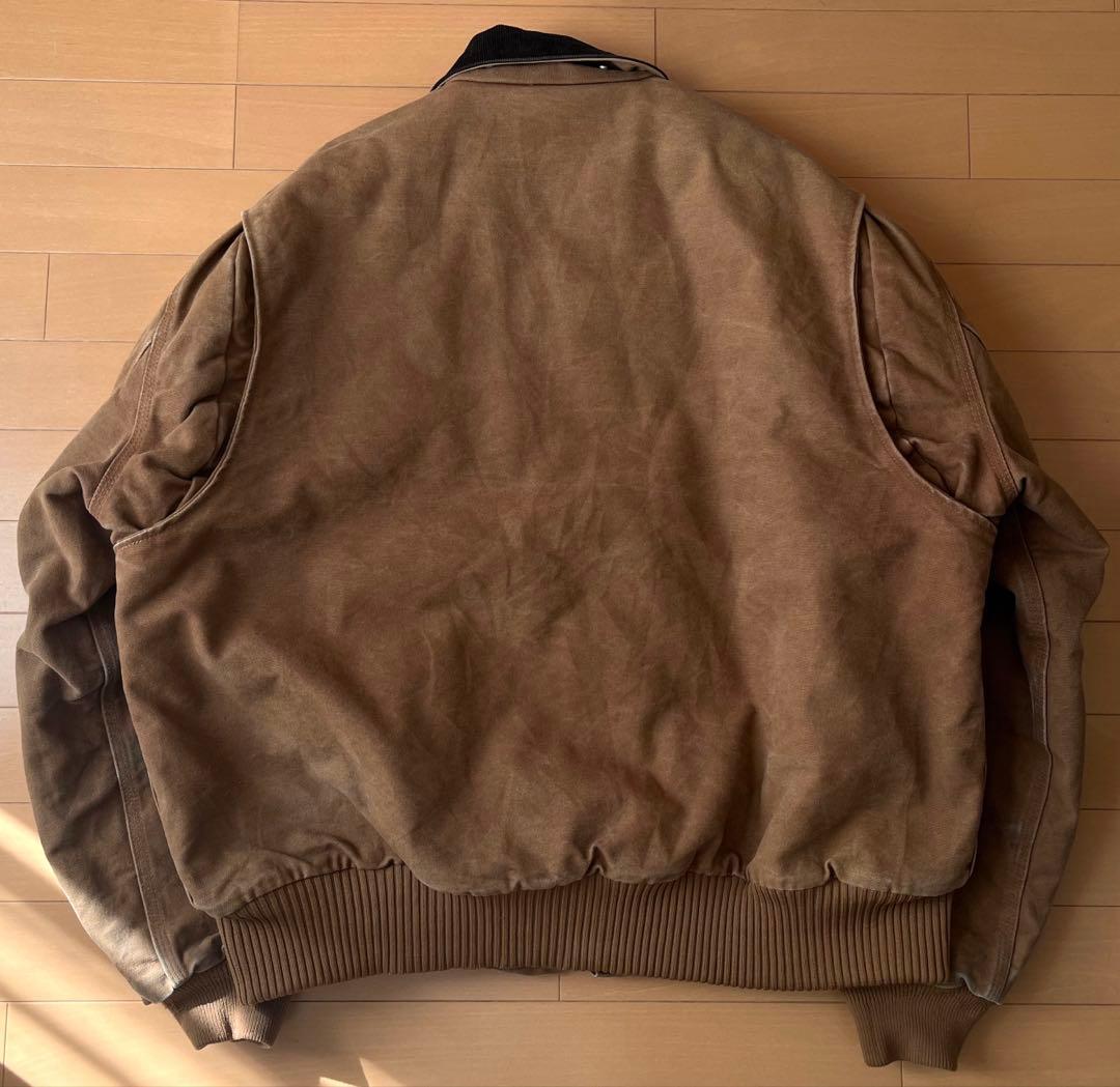 Carhartt ボンバージャケット サンタフェジャケット J165 ブラウン