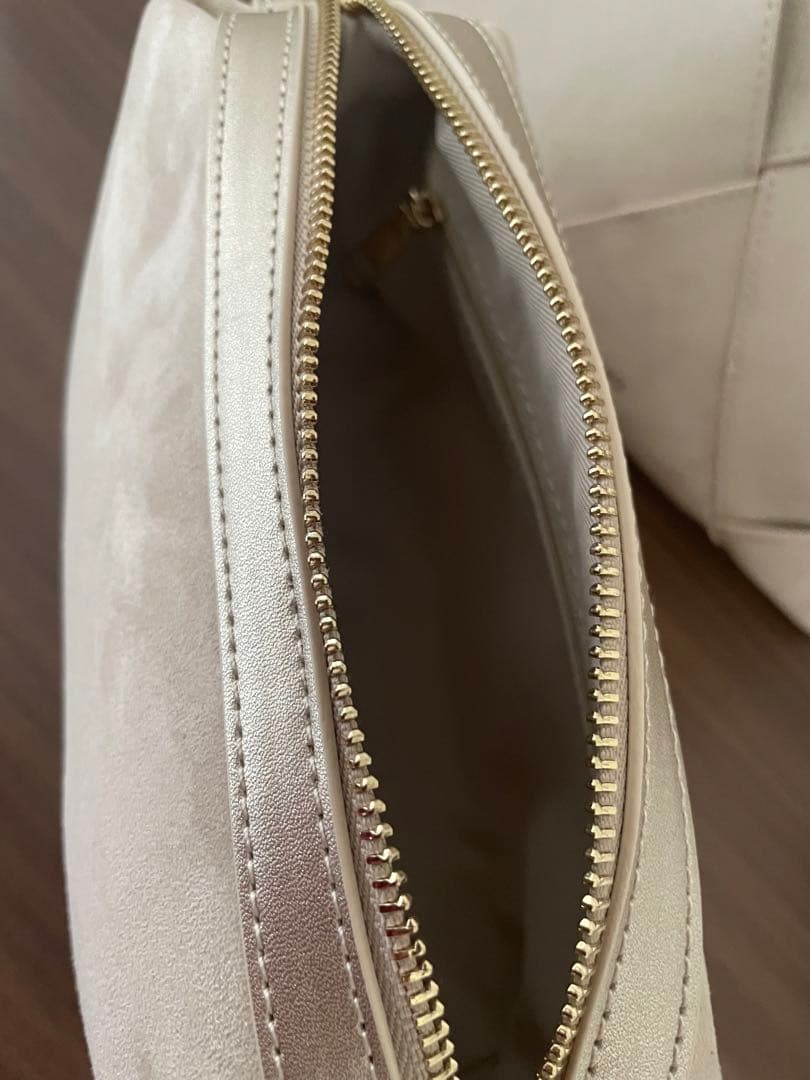 FENNEL スエードトライアングルハンドルバッグ