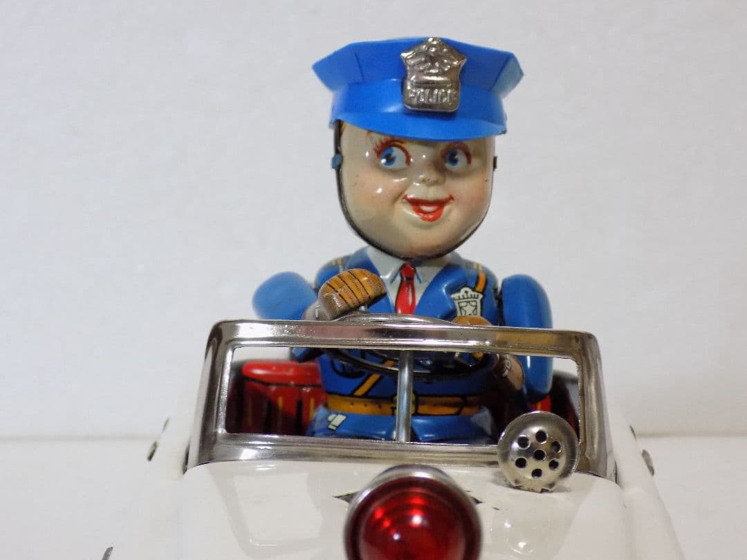 野村トーイ•新工社？ダブルネーム　電動　MYSTERY•POLIS.CAR動作品