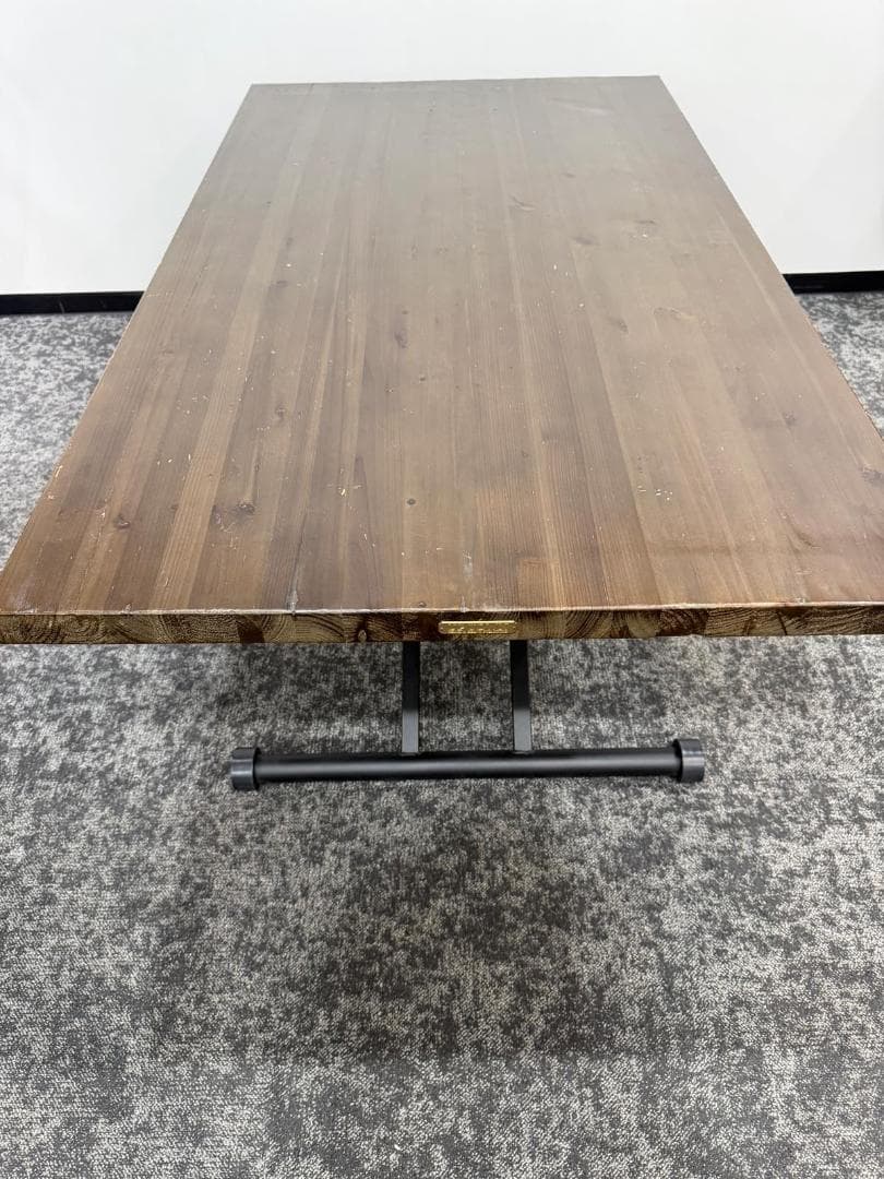 UP PULLEY LIFTING TABLE おしゃれ昇降式ダイニングテーブル