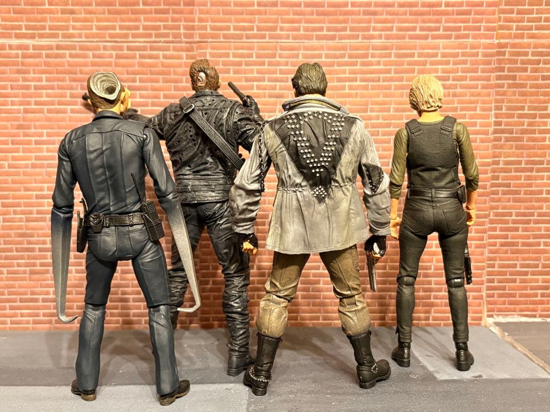 現状品 NECA ターミネーター シリーズ 4体セット