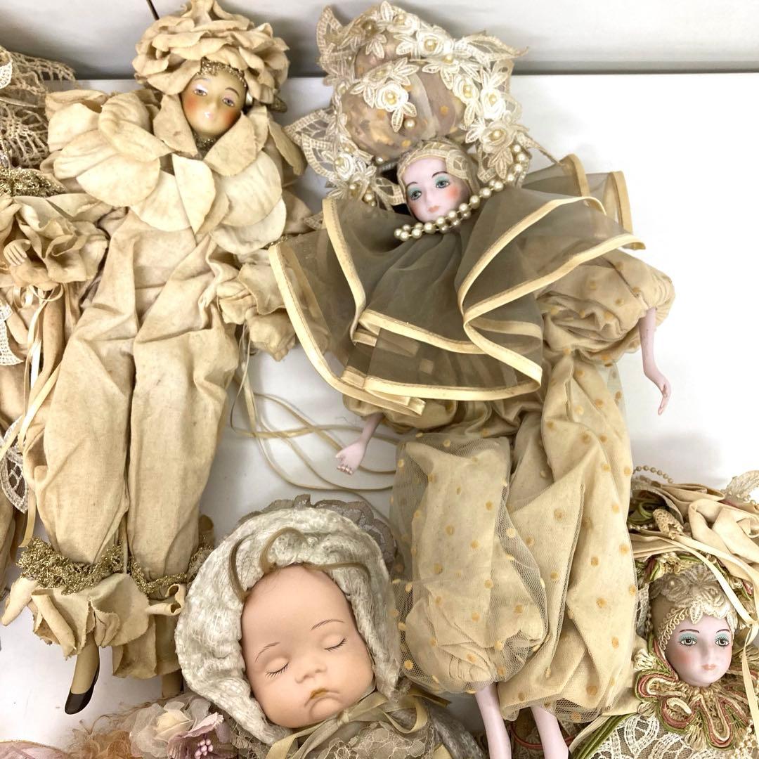 g696-33 ビスクドール　まとめ売り　昭和レトロ　まとめて