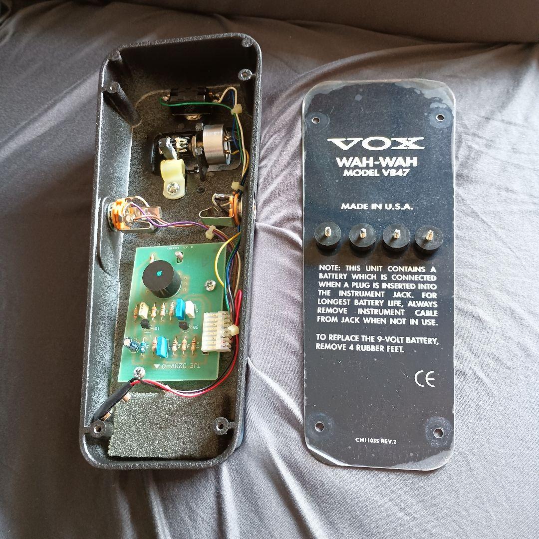 VOX V847 ワウペダル MADE IN USA 長期保管品 美品