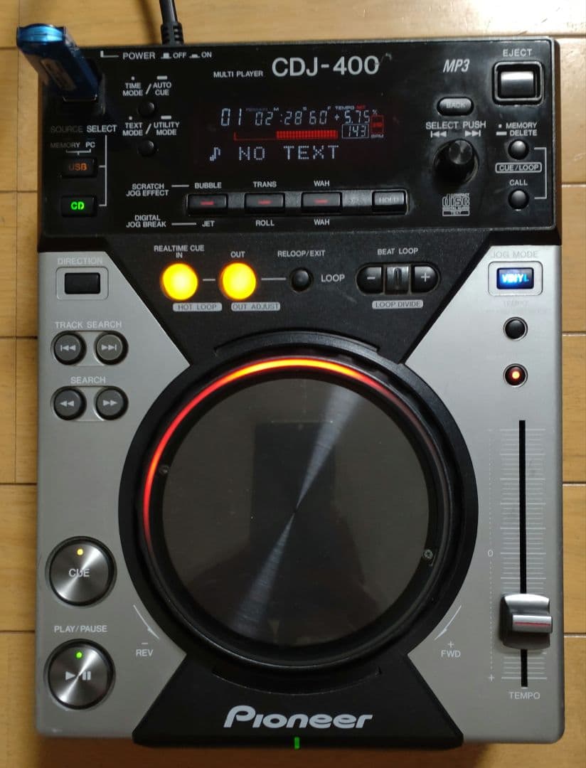 Pioneer CDJ-400　動作確認済み　送料込み　CDJ