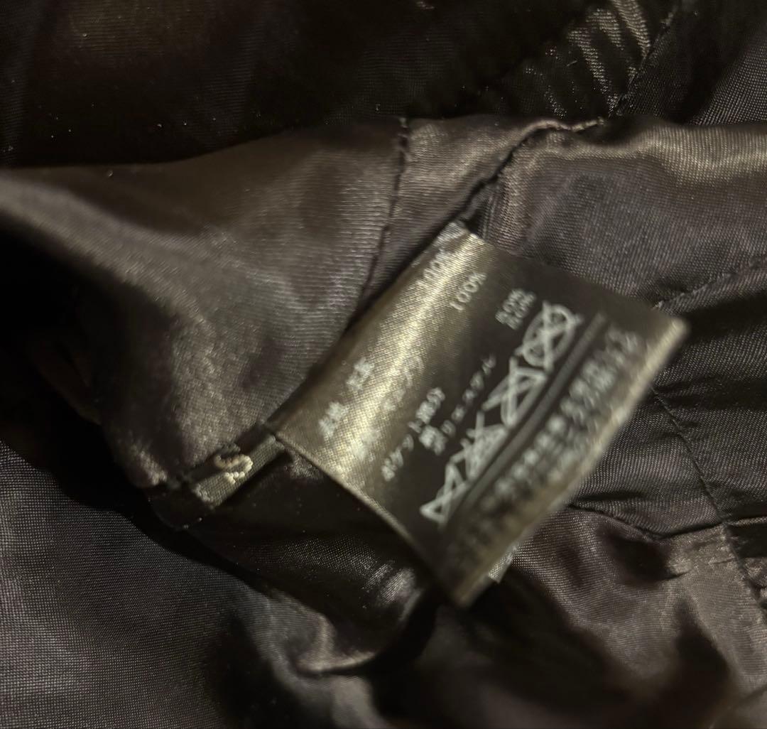 ekam 2way レザージャケット　ハイネック