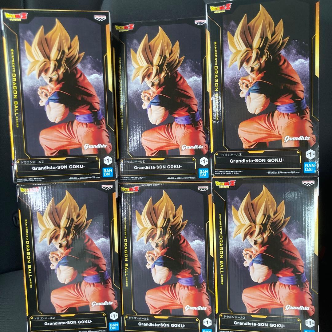 孫悟空　Grandista フィギュア　6個セット