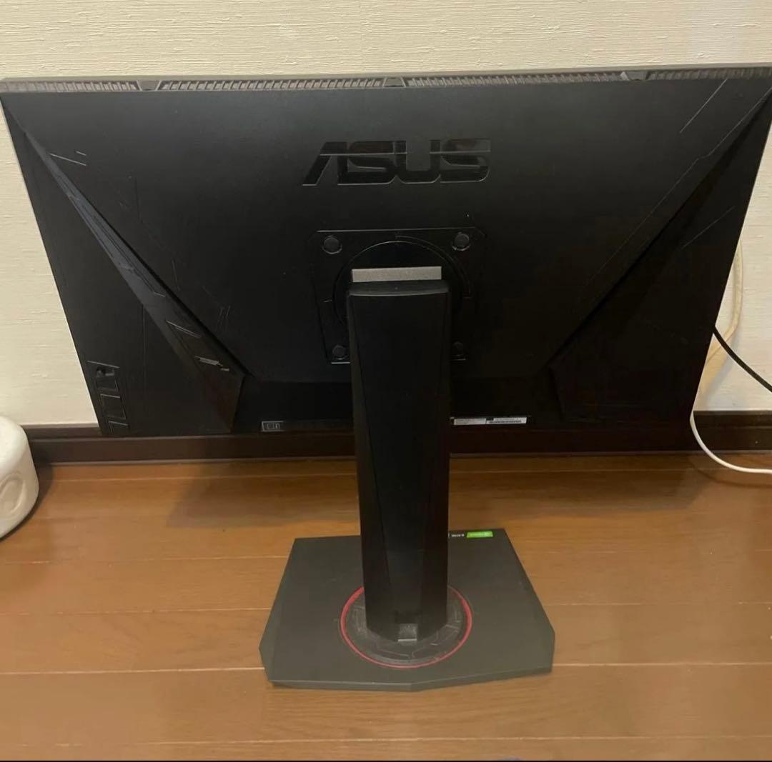 ASUSゲーミングモニター　コード付き