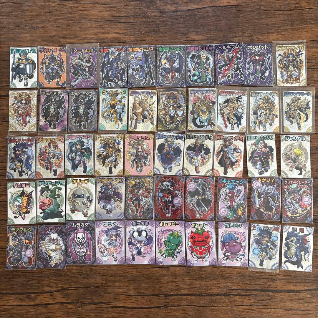 森羅万象チョコカード　350枚　まとめ売り　開封済みあり