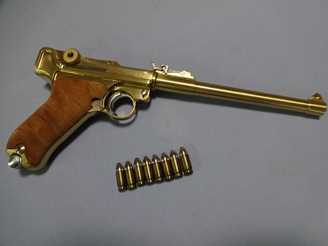 プ*ン様 マルシン モデルガン ルガーP08 未使用保管品 SMG検定品