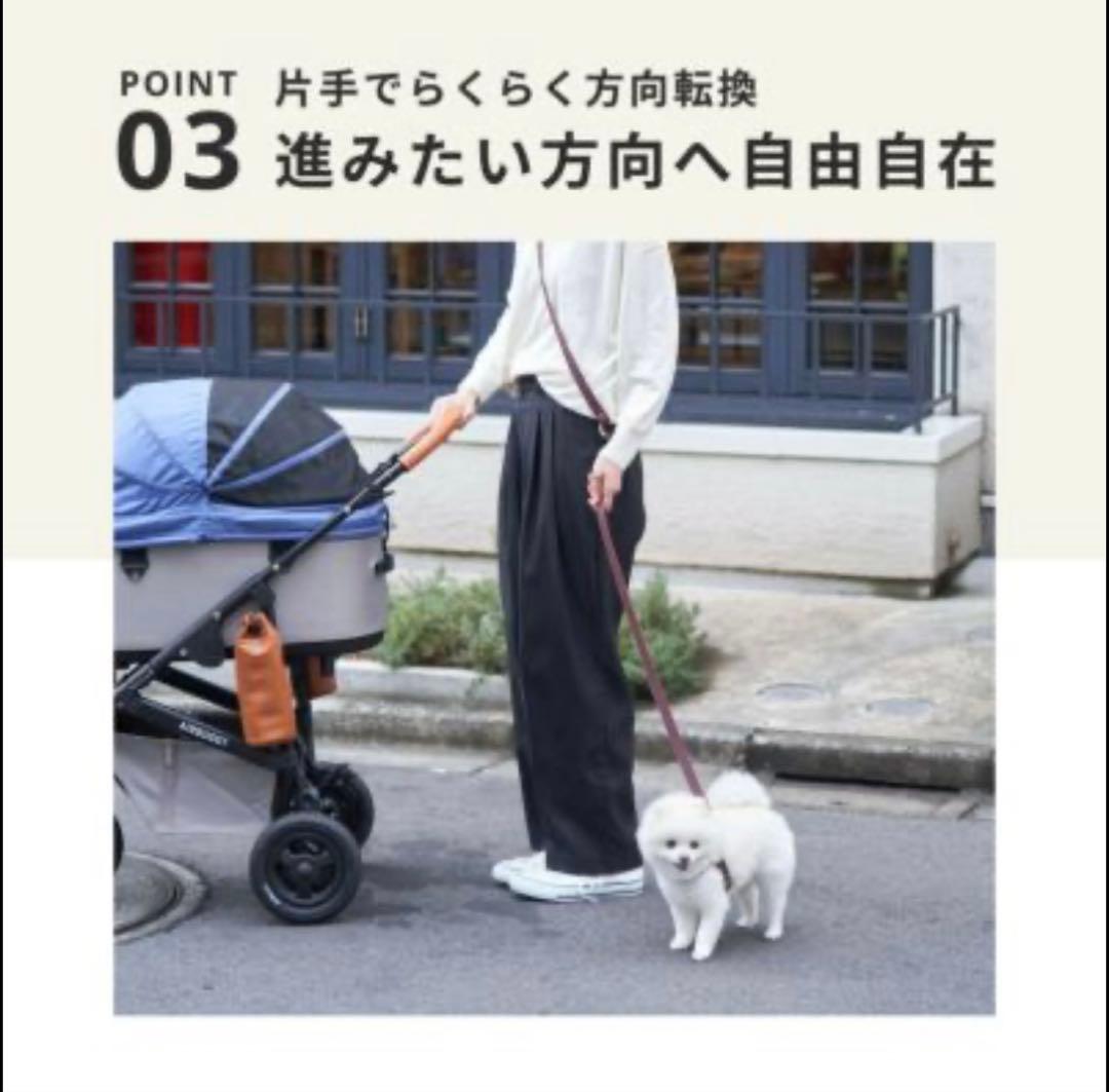 エアバギー ドーム3 ラージサイズ　ペットカート