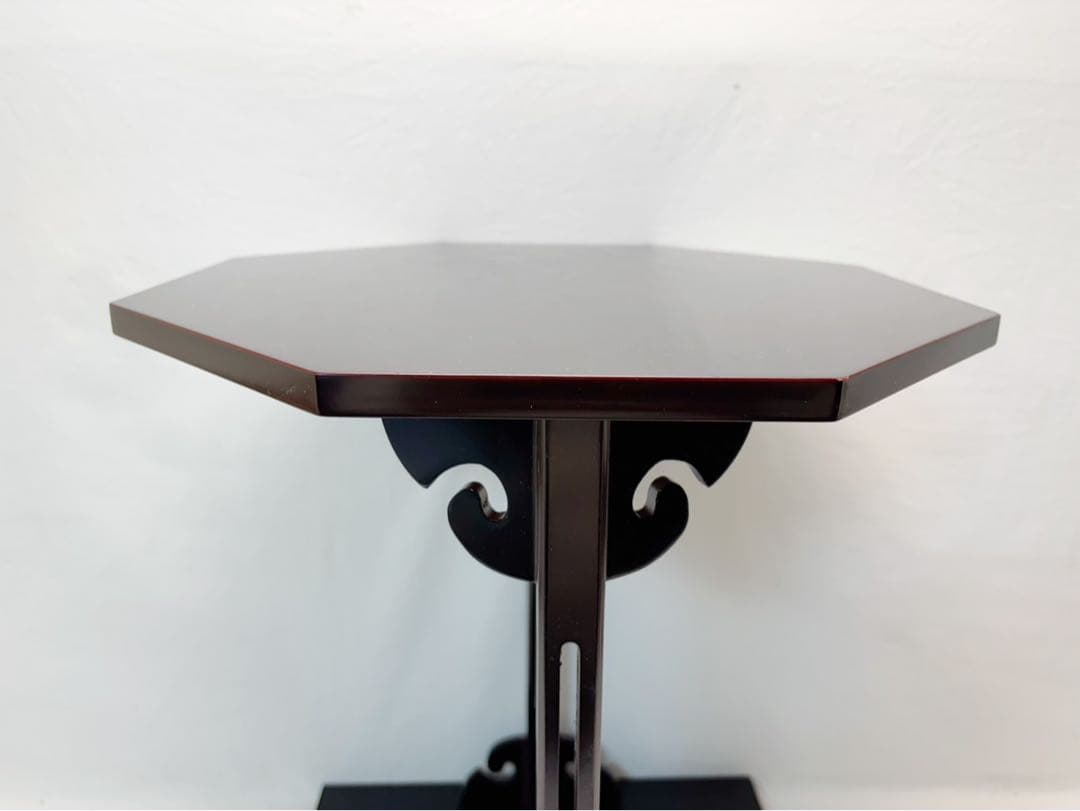 美品 茶道具 溜塗 寿棚 淡々斉好 組み立式茶の湯道具 茶棚 茶事 小棚 元箱