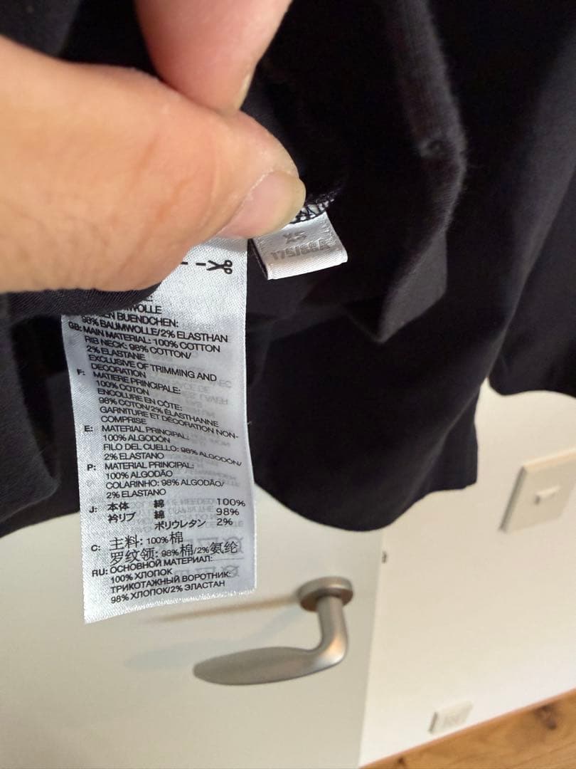 Y-3 NEIGHBORHOOD. ロングスリーブTシャツ XS ブラック