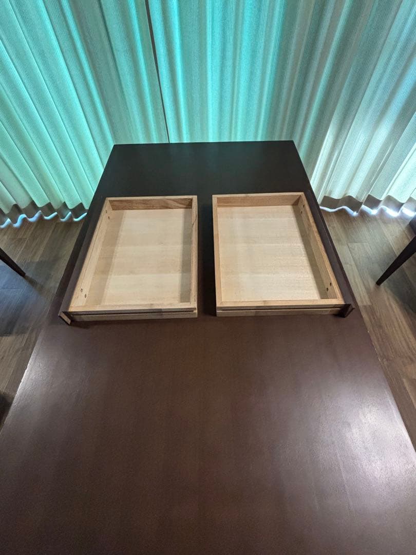 大塚家具　引き出し付きダイニングテーブル　たのメル便送料込‼︎ 発送日は相談で