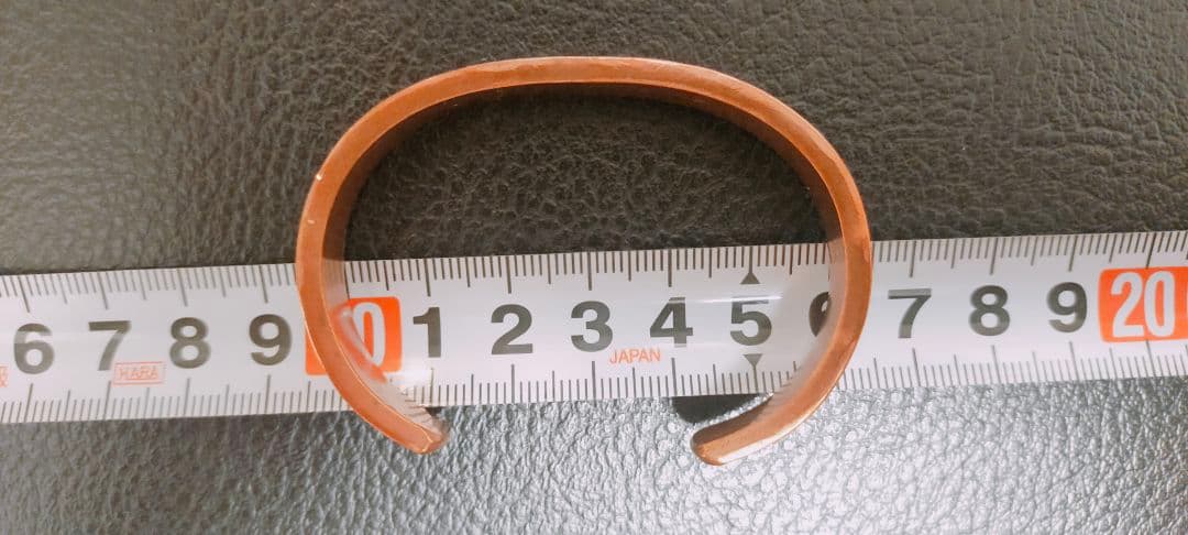 初期 ワイル セカテロ ツートンカラーバングル シルバー&カッパー