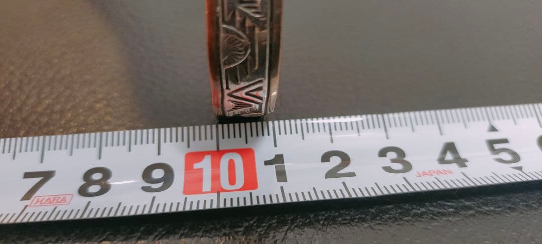 初期 ワイル セカテロ ツートンカラーバングル シルバー&カッパー