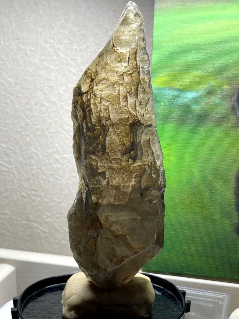 共生スモーキークォーツ・レインボー　・トルマリン　370g