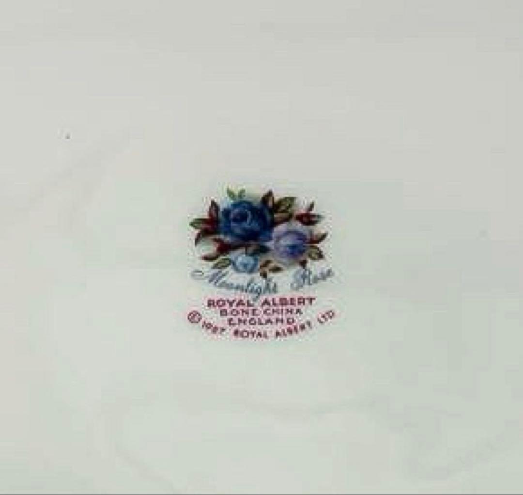 ビンテージ❤︎ロイヤルアルバート❤︎オールドカントリーローズ❤︎赤&青薔薇柄❤︎大皿2枚