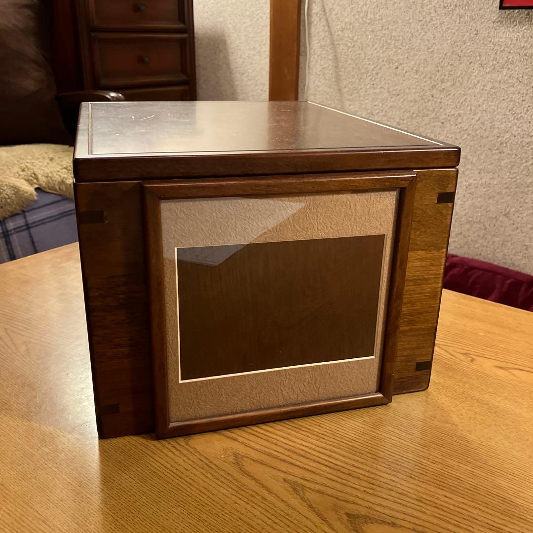 フレーム付き木製収納ボックス 10区画　豊岡クラフト