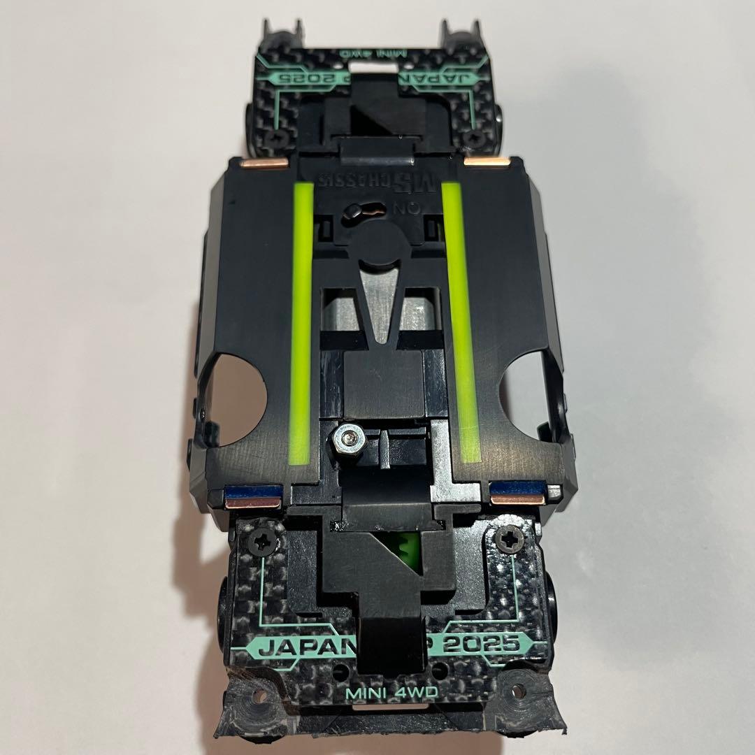 ミニ四駆　MSフレキ　タミヤカーボン　強化ユニット　POMトルク増し①