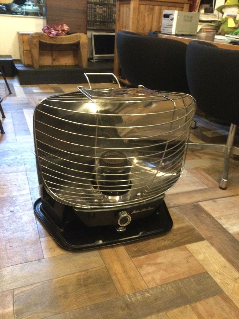 アラジン　石油ストーブ　シルバークイーン　希少　ビンテージストーブ　動作確認済