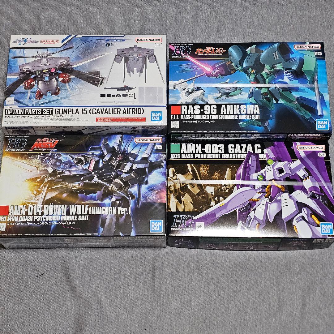 み*お様 HG 1/144 ガンダム ガンプラ4点