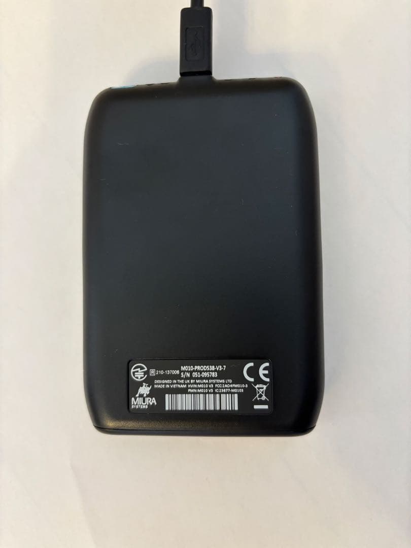 AirPAY カード決済端末 取扱説明書つき