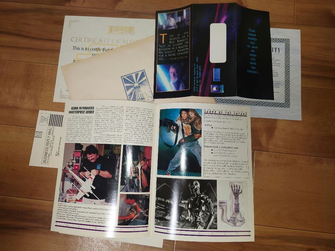 ライトセーバー　レプリカ　スター・ウォーズ　ルーク　icons社 1040/1万