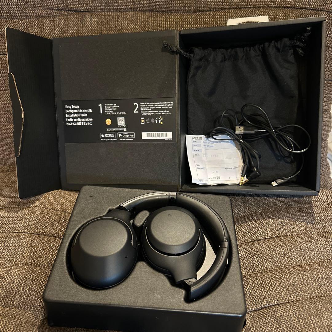 SONY WH-XB900N EXTRA BASS ワイヤレスヘッドホン