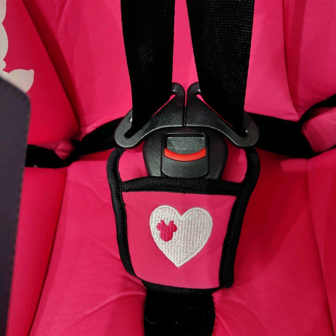 美品　HG ミニーマウス チャイルドシート ピンク 西松屋 限定　廃盤　可愛い